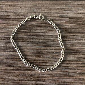 Vintage sliver chain bracelet